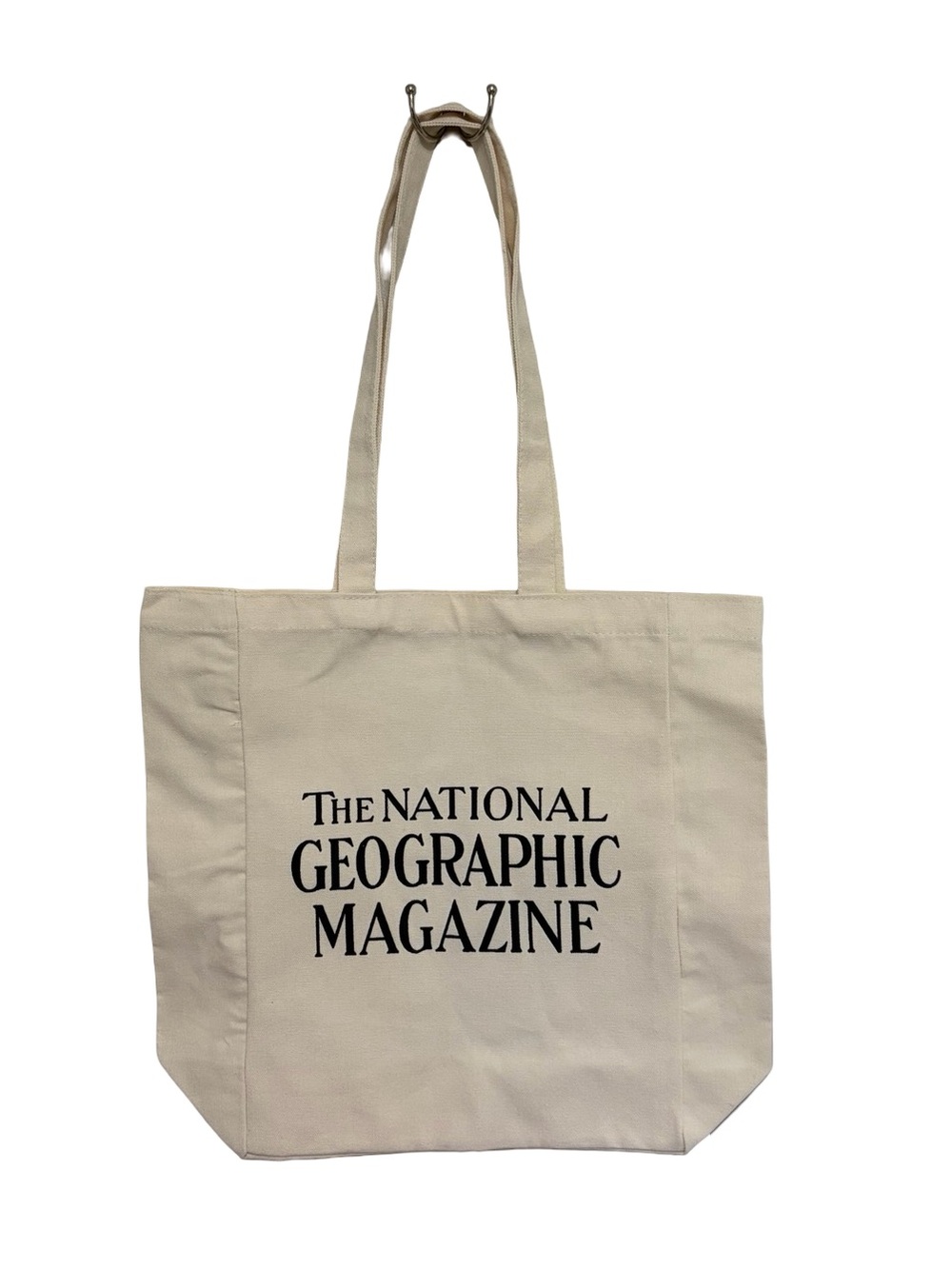 National Geographic Magazine Logo Canvas Tote Bag